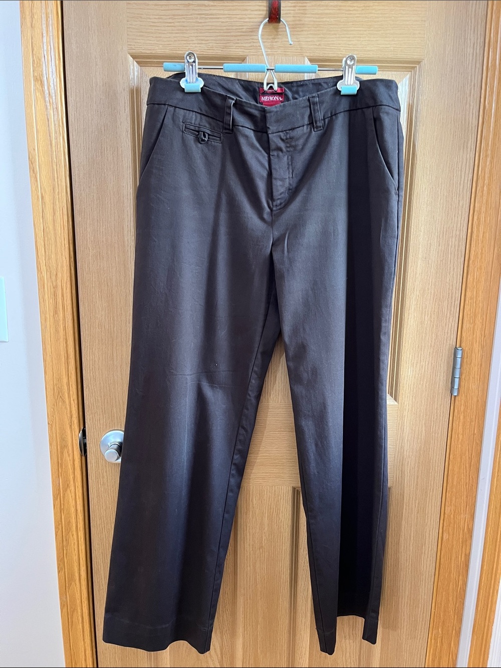Merona women’s wide leg Dark Brown Pants